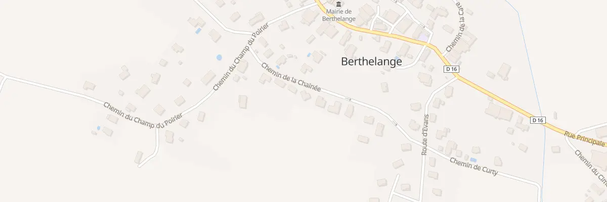Plan du 15 Che de la Chainee à Berthelange