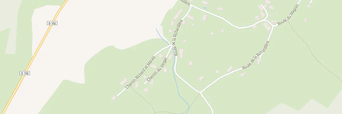 Plan du 27 Che du Verger à Saint-Christophe-sur-Guiers