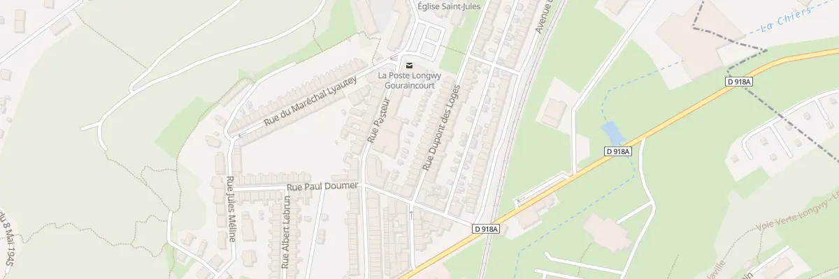 Plan du 19 Rue Dupont des Loges à Longwy