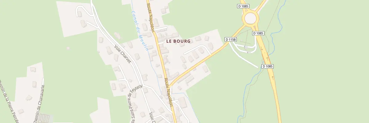 Plan du 4 Lot La Jonche à Pierre-Châtel