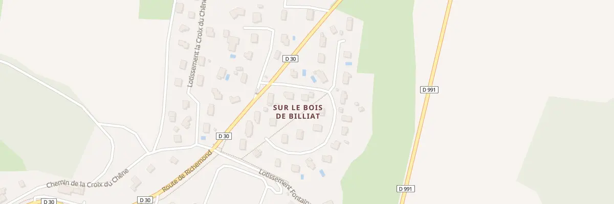Plan du 6 Lot la Louvatiere à Injoux-Génissiat