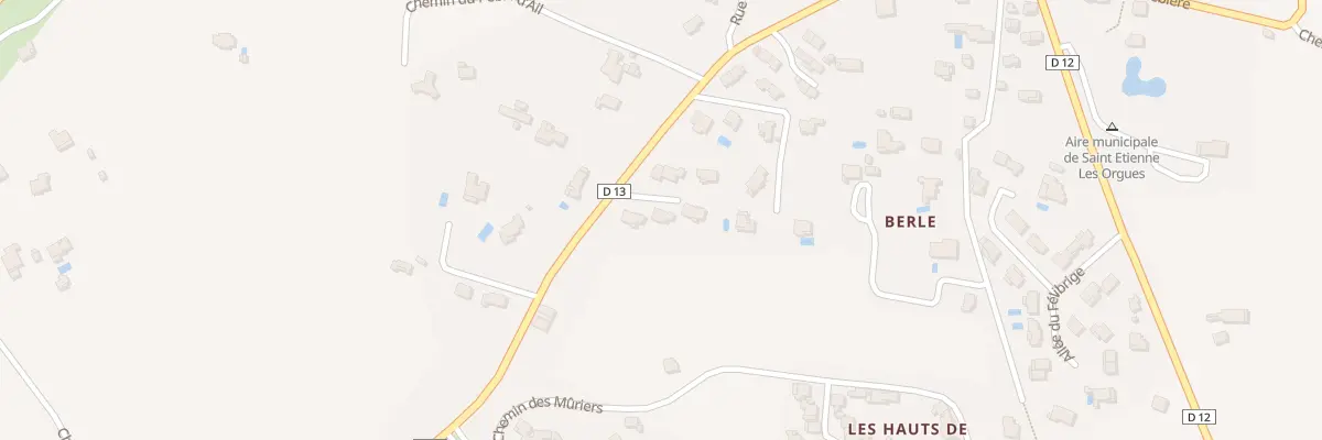 Plan du 557 Bd de la Libération à Saint-Étienne-les-Orgues
