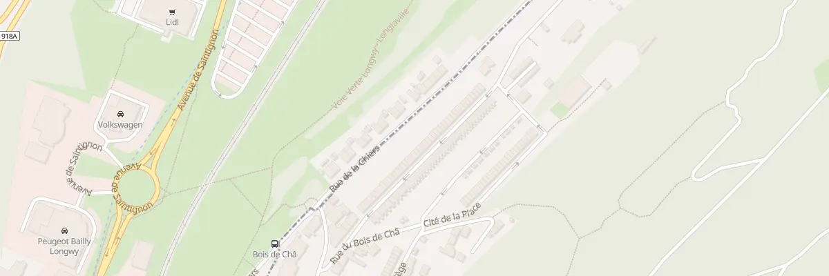 Plan du 94 Rue Florentin Tresson à Herserange