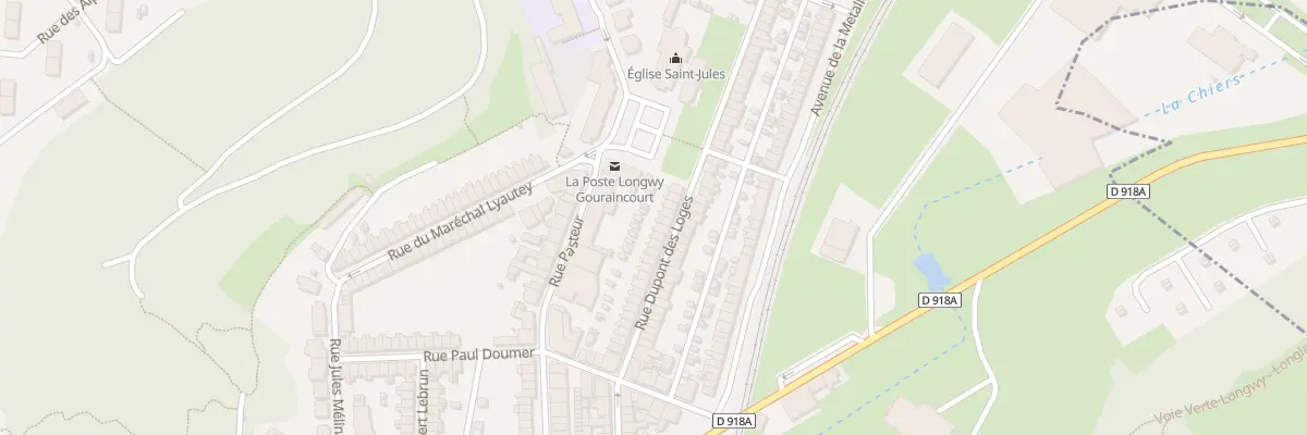 Plan du 35 Rue Dupont des Loges à Longwy
