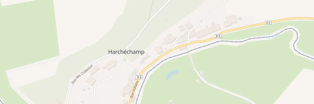 Plan du 28 Rue Voltaire à Harchéchamp