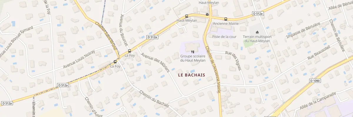 Plan du 18 Av des Mûriers à Meylan