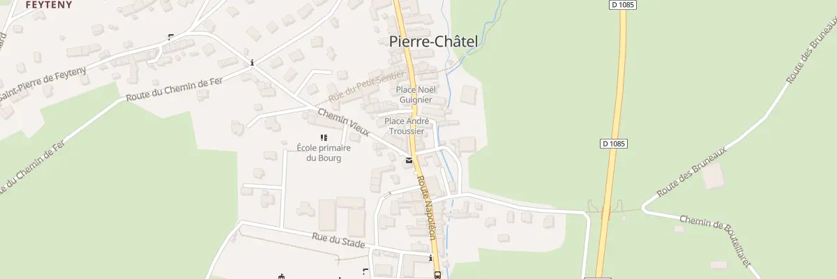 Plan du 42 Rte Napoléon à Pierre-Châtel