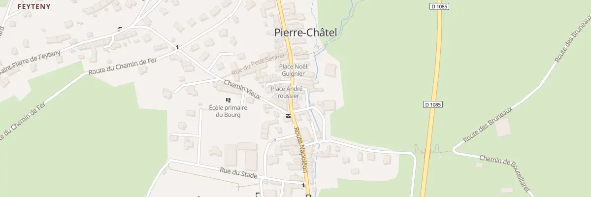 Plan du 44 Rte Napoléon à Pierre-Châtel