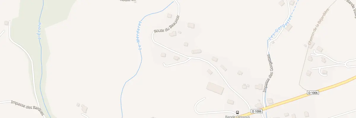 Plan du 241 Rte du Beauvoir à Saint-Christophe