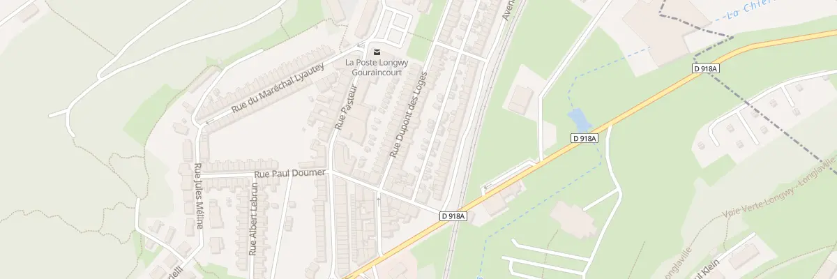 Plan du 20 Rue Dupont des Loges à Longwy