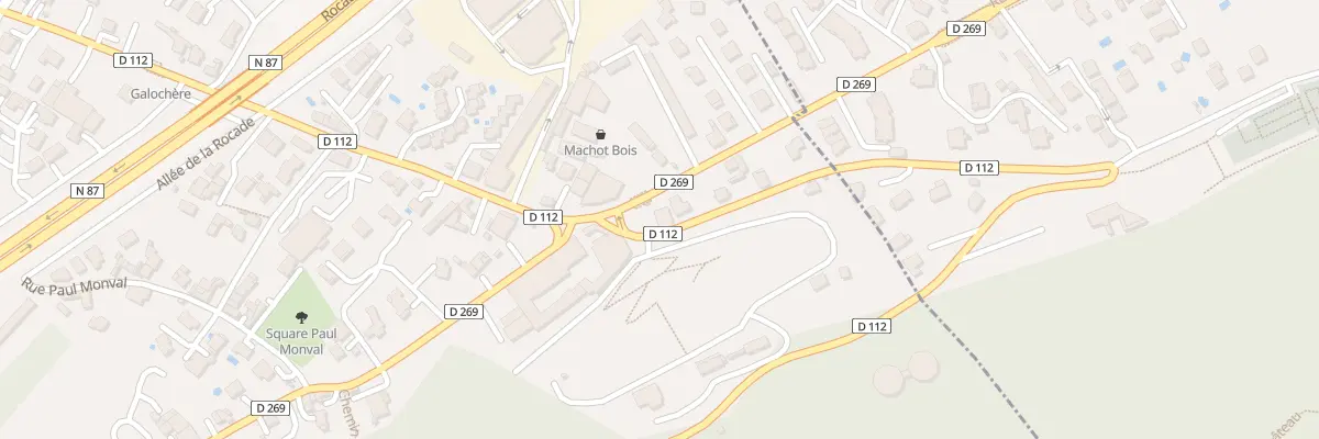Plan du 92 Av Jean Jaures à Saint-Martin-d’Hères