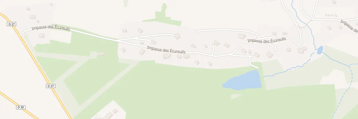Plan du 446 Imp des Écureuils à Doucier