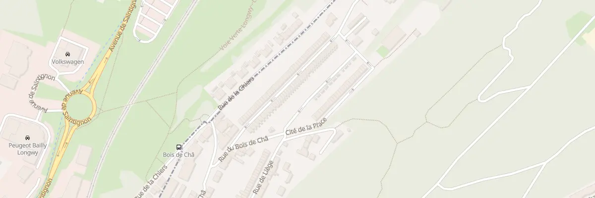 Plan du 97 Rue Florentin Tresson à Herserange