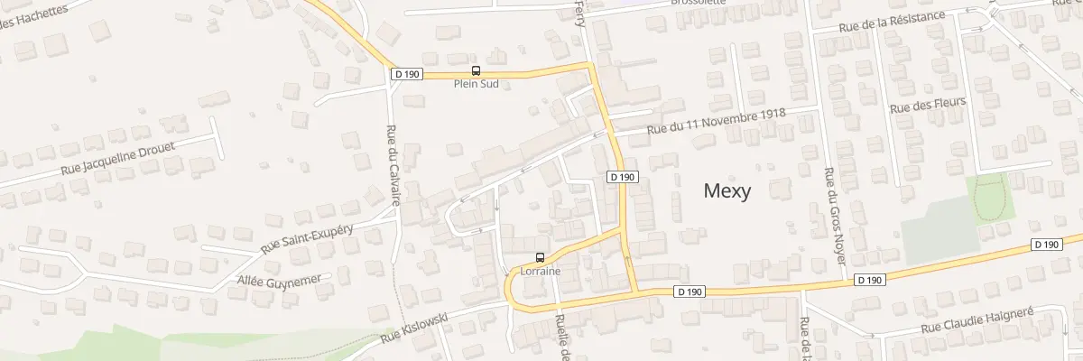 Plan du 3 Rue du Bon Puits à Mexy