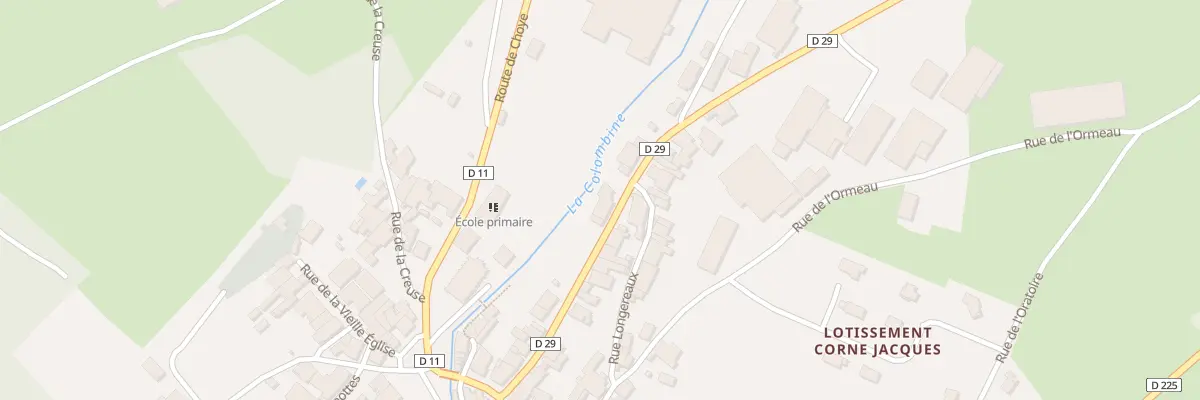 Plan du 17 Gr Grande Rue à Charcenne