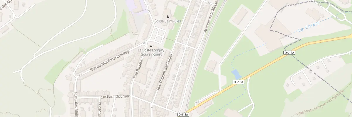 Plan du 42 Rue Dupont des Loges à Longwy