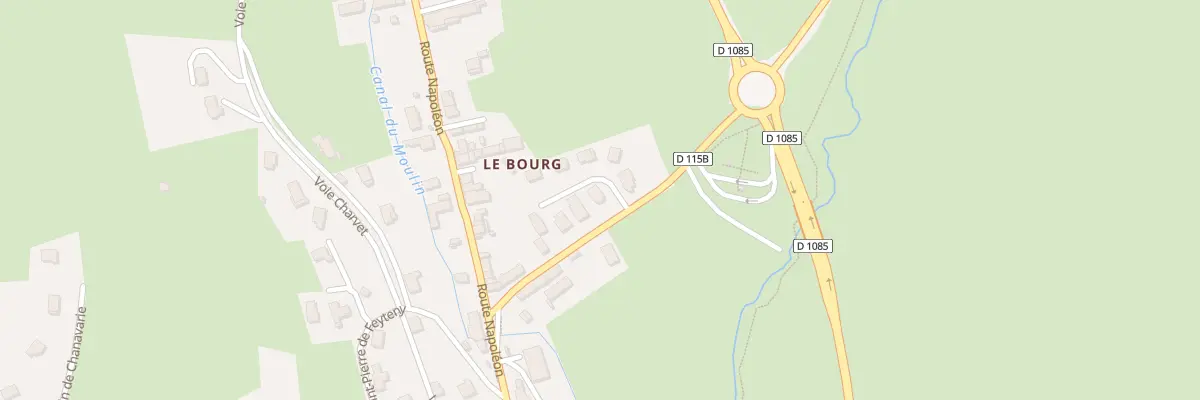 Plan du 1 Lot La Jonche à Pierre-Châtel