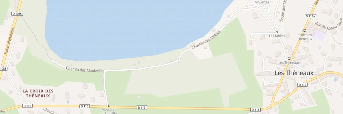 Plan du 5254 Che des Molliers à Saint-Théoffrey