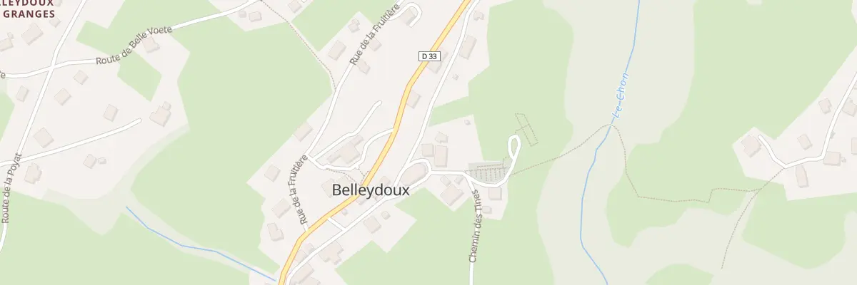 Plan du 219 Rue des Lapidaires à Belleydoux