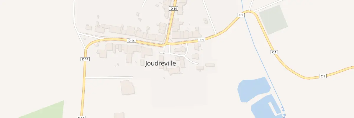 Plan du 1 Pl des Martyrs à Joudreville