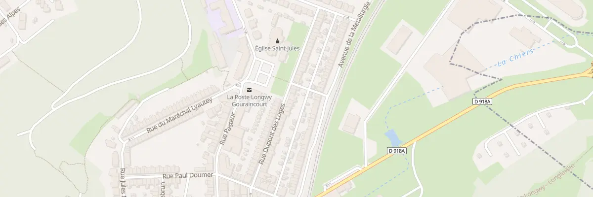 Plan du 48 Rue Dupont des Loges à Longwy