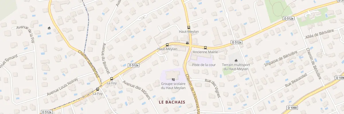 Plan du 51 Av de la Chartreuse à Meylan