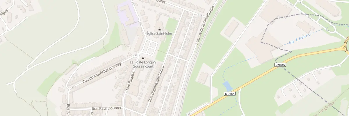 Plan du 52 Rue Dupont des Loges à Longwy
