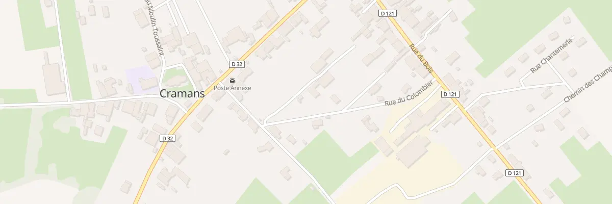 Plan du 6 Rue du Colombier à Cramans