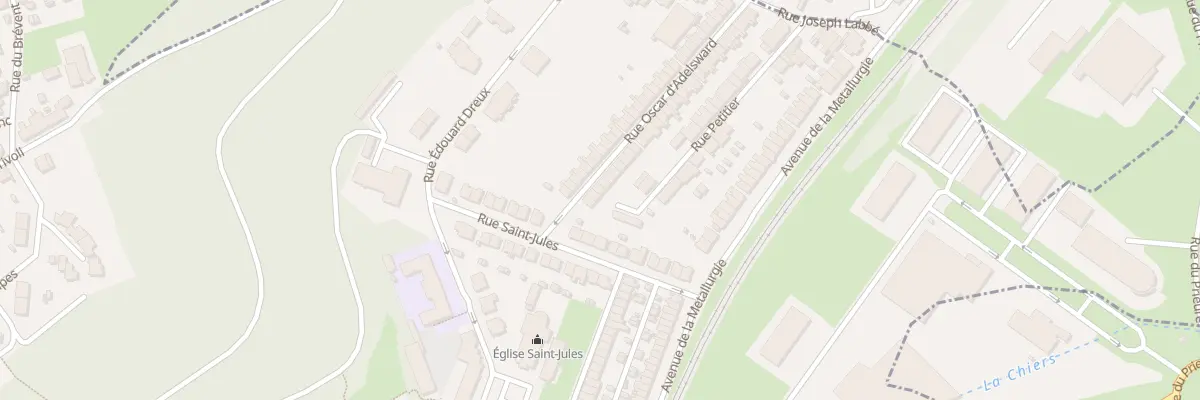 Plan du 4 Rue Oscar d’Adelsward à Longwy