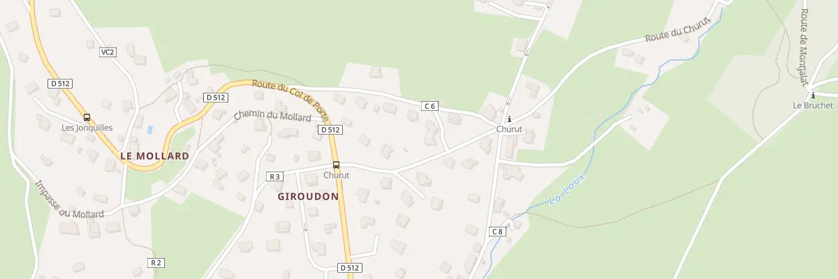 Plan du 5473 Giroudon au Sappey-en-Chartreuse