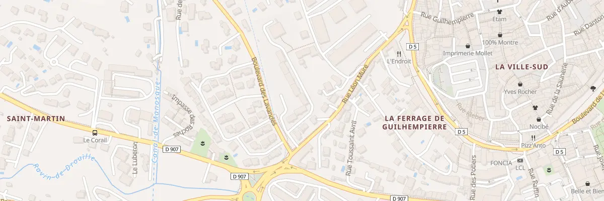 Plan du 9002C Les Lavandes à Manosque