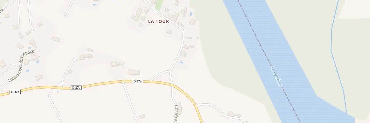 Plan du 5209 Rives à Massignieu-de-Rives