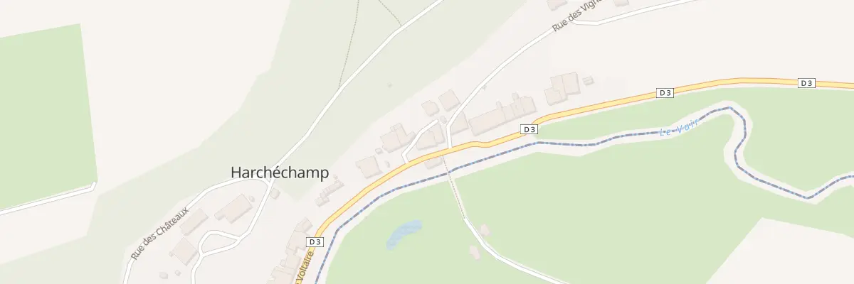 Plan du 2 Imp de la Mairie à Harchéchamp