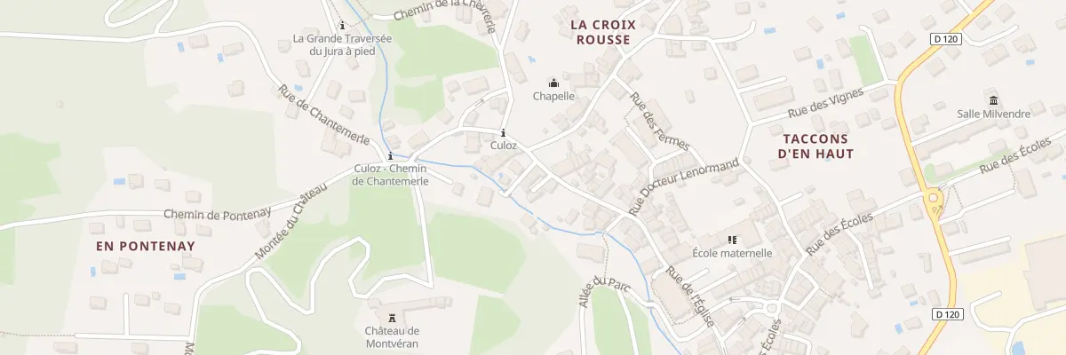 Plan du 59B Imp de la Cure à Culoz-Béon