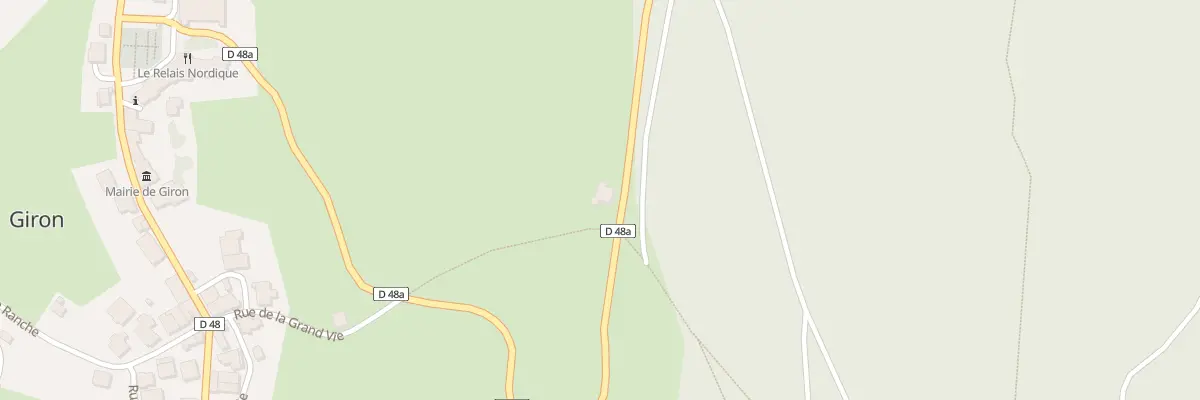 Plan du 751 Rte de la Pesse à Giron
