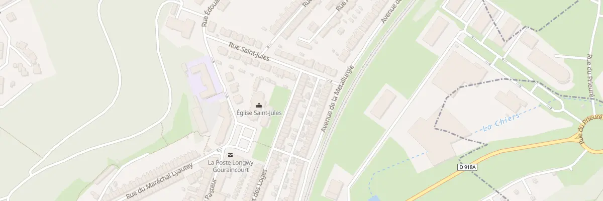 Plan du 80 Rue Dupont des Loges à Longwy