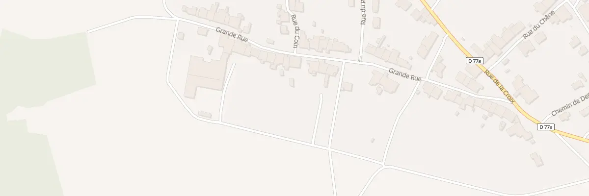 Plan du 17 Gr Grande Rue à Rouvres-la-Chétive