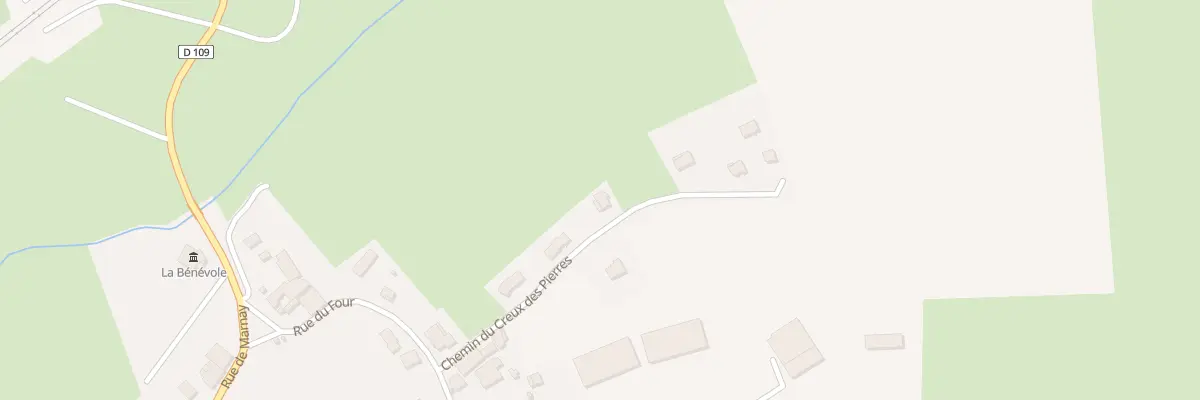 Plan du 7 Chem du Creux des Pierres à Burgille