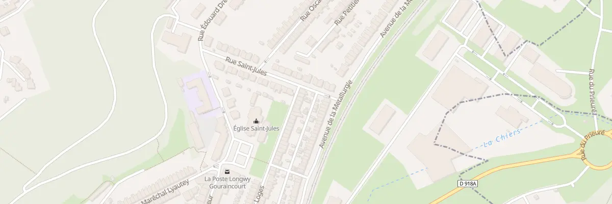 Plan du 88 Rue Dupont des Loges à Longwy