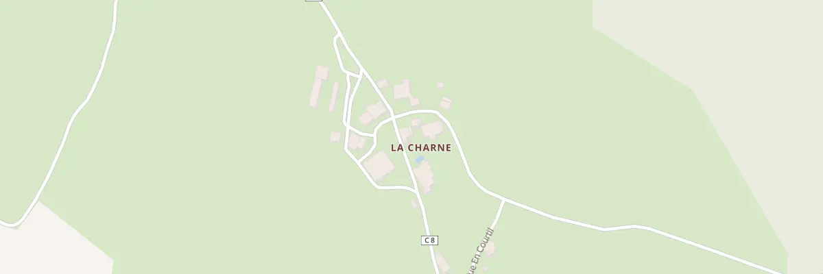 Plan du 8 Rue des Vaucherettes la Charne à Charcier