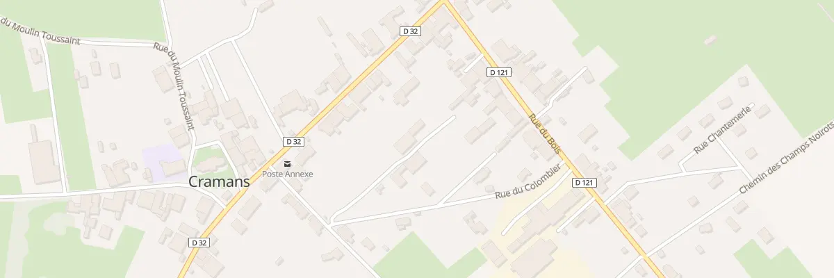 Plan du 21 Rue du Bois à Cramans