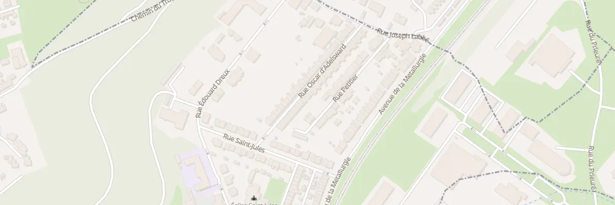 Plan du 20 Rue Oscar d’Adelsward à Longwy