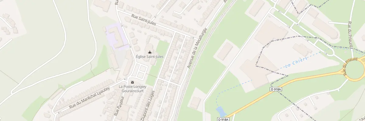 Plan du 47 Av de la Métallurgie à Longwy