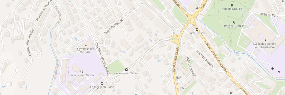 Plan du 134 Mte des Adrechs à Manosque
