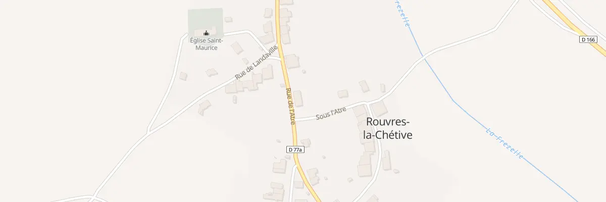 Plan du 4 Rue de l’Atre à Rouvres-la-Chétive