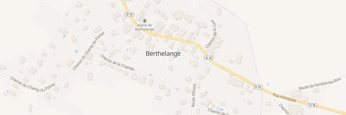 Plan du 21 Rue Principale à Berthelange