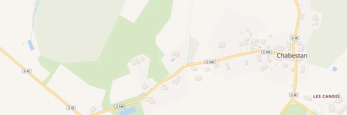 Plan du 5085F Chantard à Chabestan