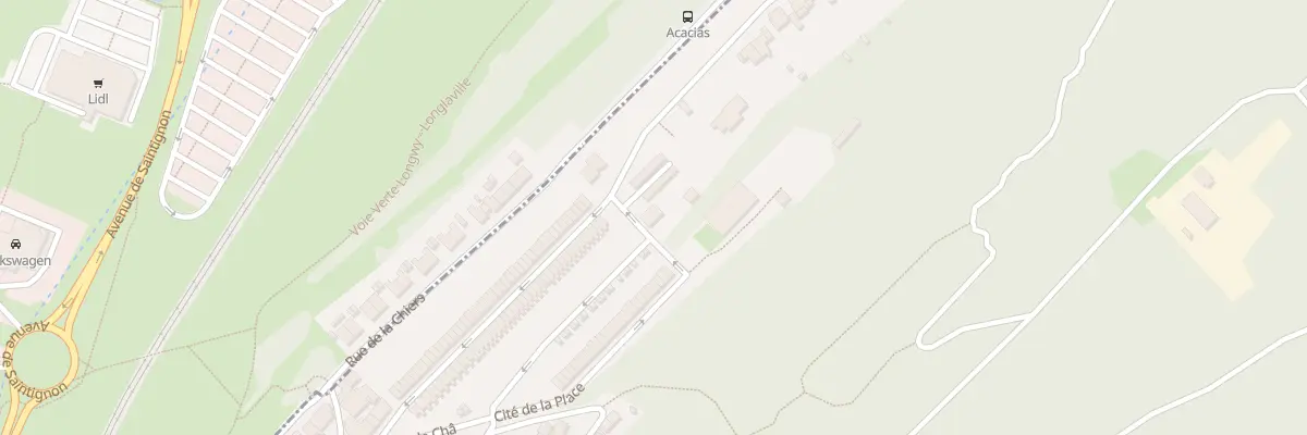 Plan du 13 Rue des Acacias à Herserange