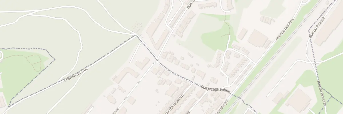 Plan du 7 Rue Joseph Labbé à Mont-Saint-Martin