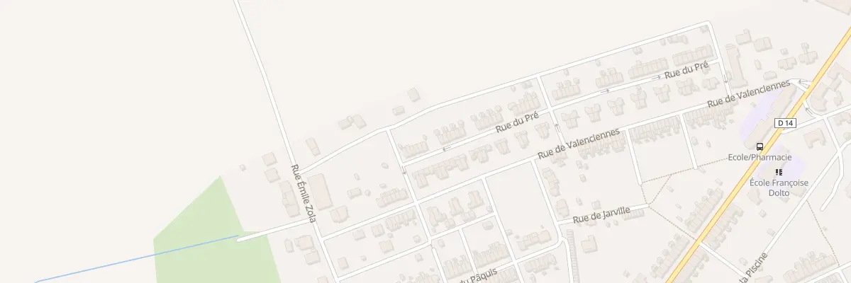 Plan du 114 Rue du Pré à Joudreville